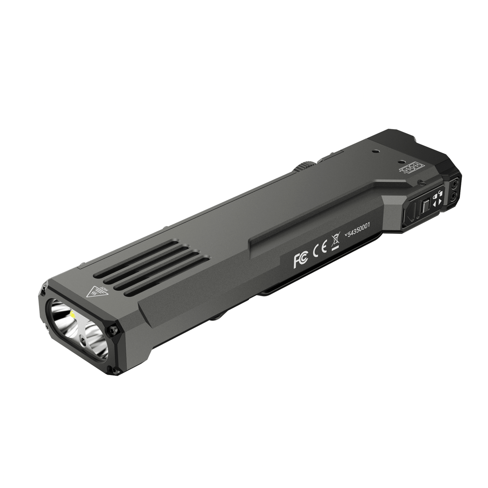 WUBEN X5 1300lm Compact Multi-Function Flashlight With Laser Pointer UV Light WUBEN