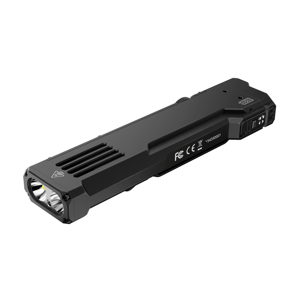 WUBEN X5 1300lm Compact Multi-Function Flashlight With Laser Pointer UV Light WUBEN