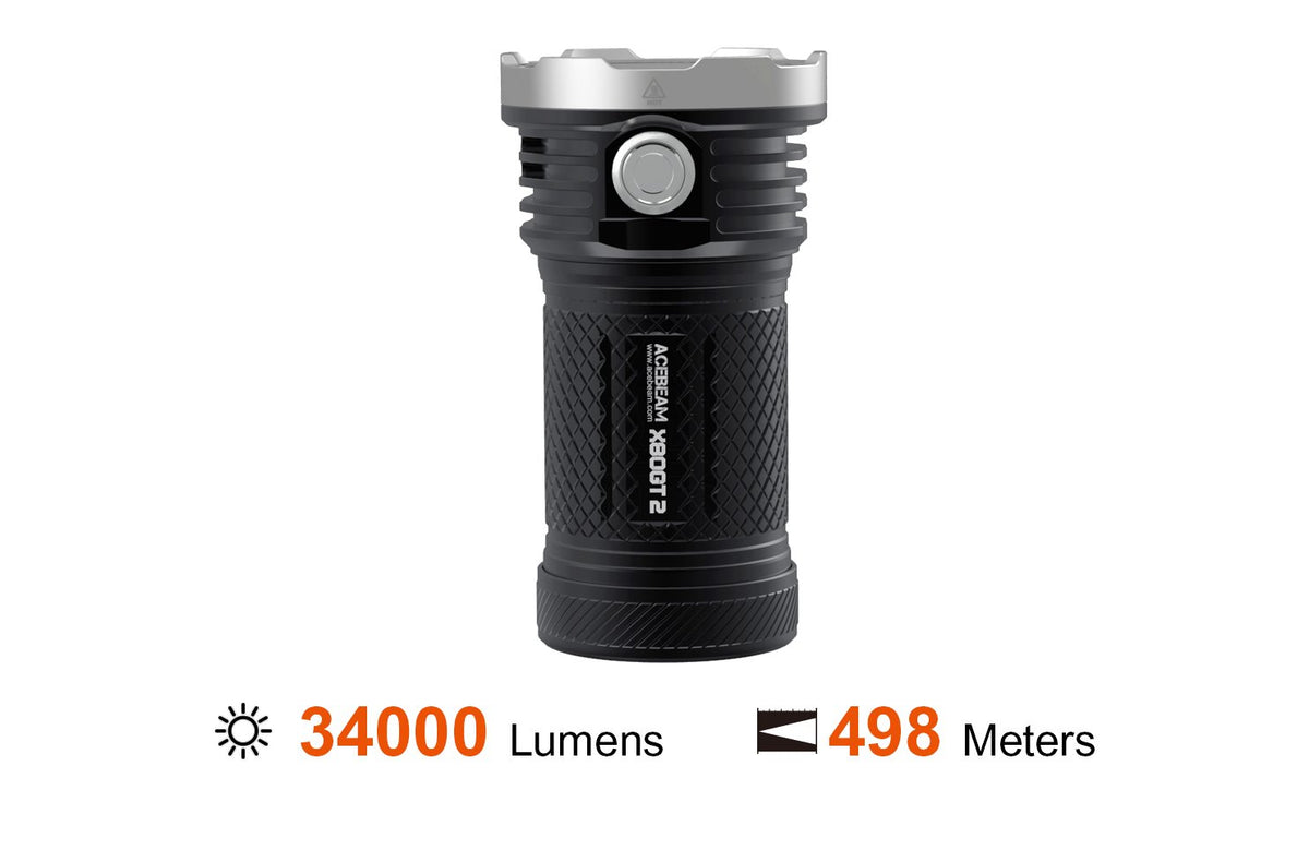 Acebeam X80GT 2 XHP50.3 34000lm Powerful Flashlight