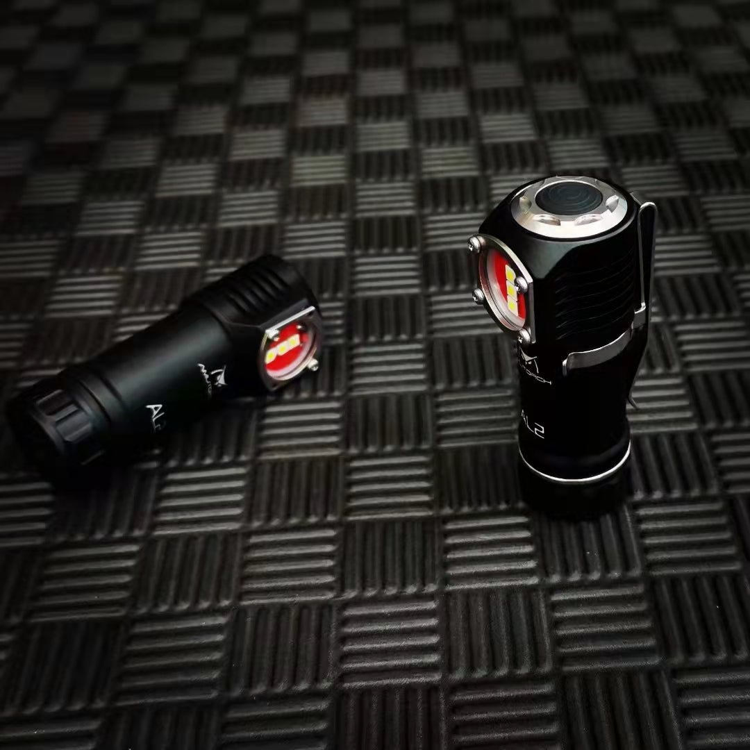 Amutorch AL2 XPL HI 3160lm 160° Wide Beam 21700 Angle Headlamp Flashlight