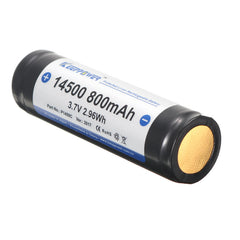 2pcs KeepPower 14500 800mAh Protected Rechargeable Battery