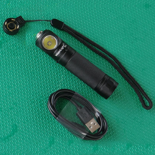 WAINLIGHT BD05 500 Lumens USB Rechargeable 18650 Flashlight Headlamp