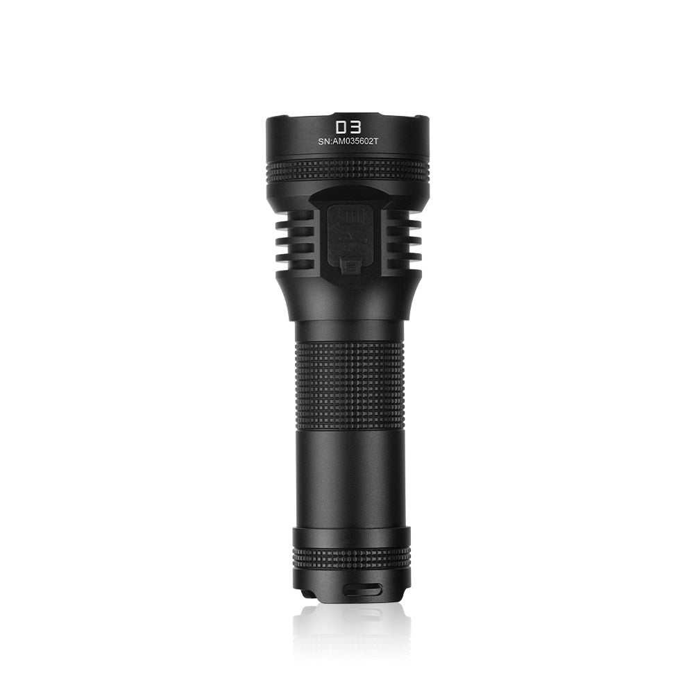 LUMINTOP D3 SFN55 6000lm 605m 26800 Rechargeable Flashlight