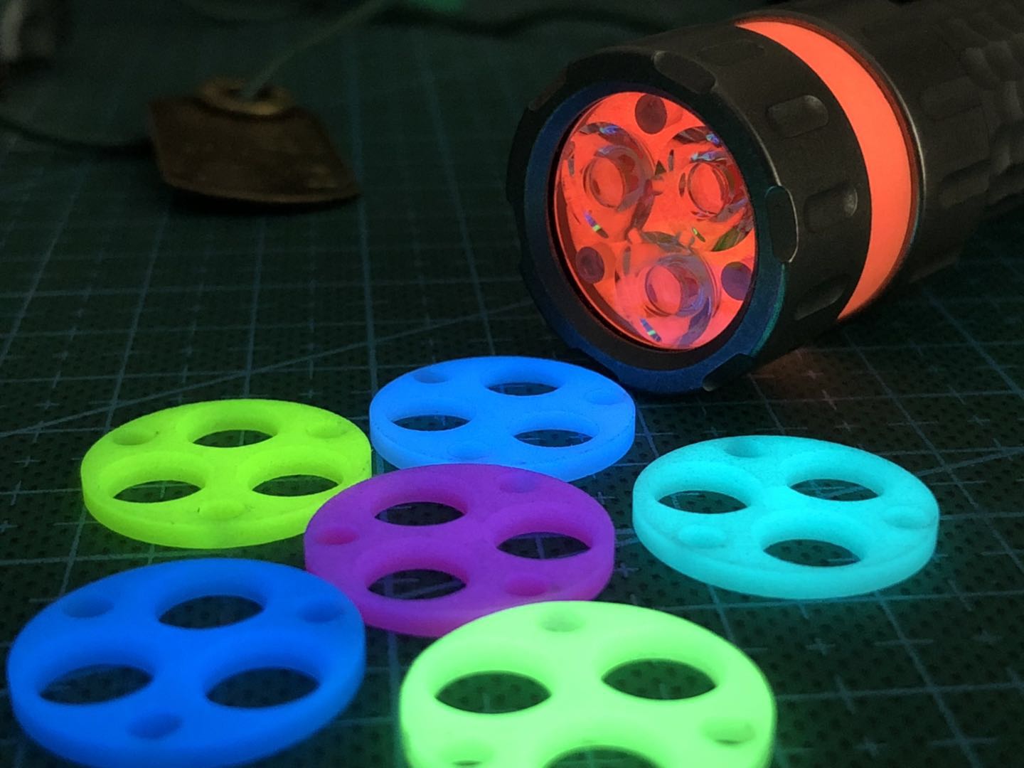 HTP WORKS TurboGlow Glow Gasket for FW3A & Carclo 105xx Optic