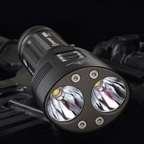 Sunwayman D80A 2 x CREE XML2 U2 2000Lm 4 Modes Waterproof Torch (8 x AA Battery)