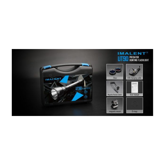 IMALENT UT90 SBT90.2 4800LM 1308M Thrower Flashlight