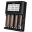 Miboxer C4-12 LCD Display 3A Intelligent Li-ion/IMR/Ni-MH Battery Charger.