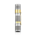 LUMINTOP TOOL AA 2.0 Ti Titanium 650lm Mini Kychain EDC AA Flashlight