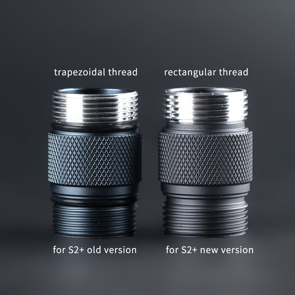 Convoy 18350 battery tube for S2+ flashlight