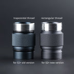 Convoy 18350 battery tube for S2+ flashlight