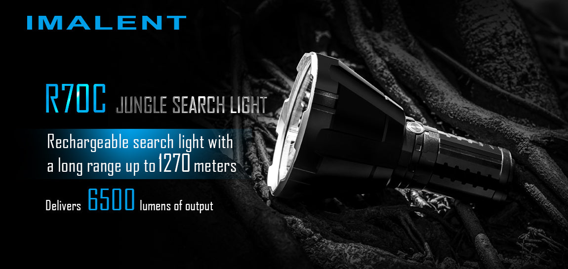 IMALENT R70C XHP70.2 6500 Lumens 1270m Search Light LED Flashlight Main image