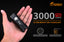 Fitorch P25 4x XPG3 LEDs 3000LM 26350 Battery LED Flashlight