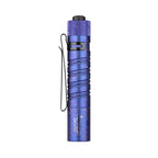 OLIGHT i5R Crystallized Titanium EDC Flashlight Ice Flower Periwinkle Blue