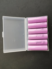 Battery Carry Case for 6pcs 18650 Batteries