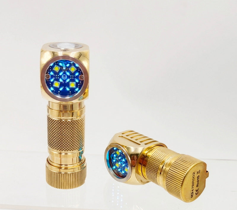 FIREFLIES PL47MU Mule Brass High CRI LED Flashlight