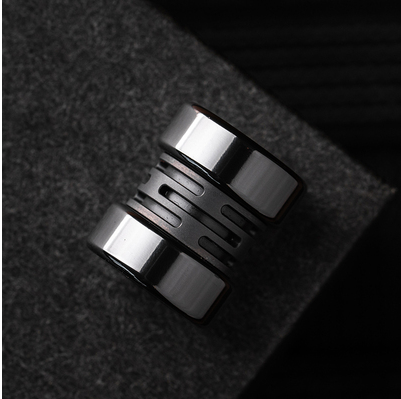 LAUTIE Titanium Alloy Knife Pracord Pendant Keychain Key DIY Bead