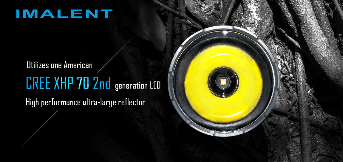 IMALENT R70C XHP70.2 6500 Lumens 1270m Search Light LED Flashlight Secondary image