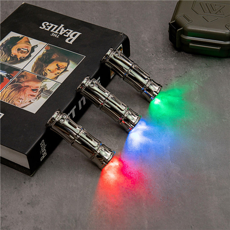 WWLZ Bamboo small Titanium Copper 2500lm 18350 LED Flashlight