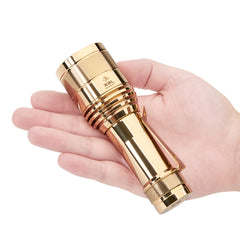 Lumintop X9L Copper Brass LUMINUS SBT90.2 6500lm 810m Thrower LED Flashlight