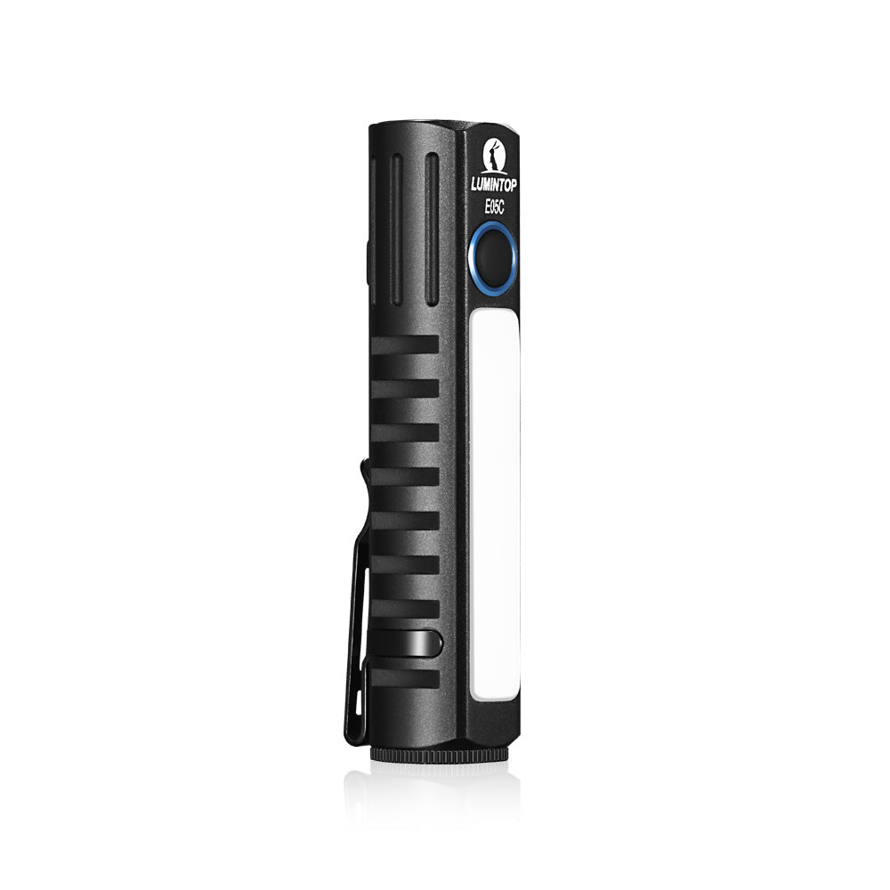 Lumintop E05C XPL HI + 4x Nichia Micro USB Rechargeable 14500 EDC