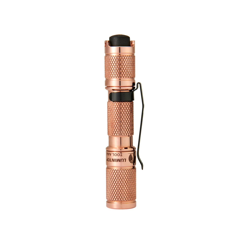 LUMINTOP Copper  Brass Tool AAA Special Mini Keychain EDC Flashlight