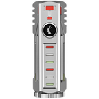 LUMINTOP THOR V 370lm 1200m 20350 Titanium LEP Flashlight