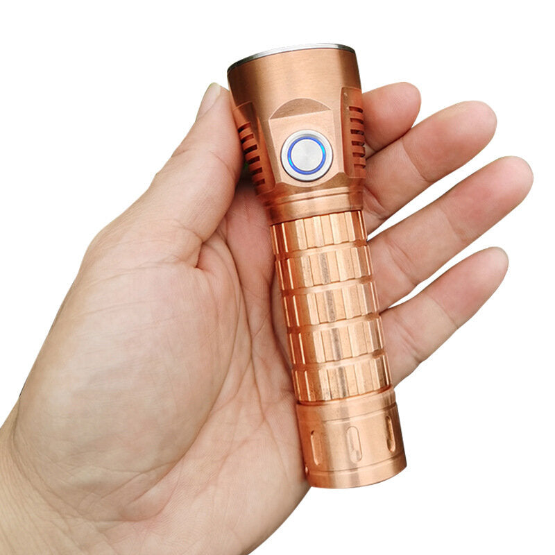 WAINLIGHT Copper Osram KW CSLNM1.1G/UV 365nm UV Rrechargeable Flashlight