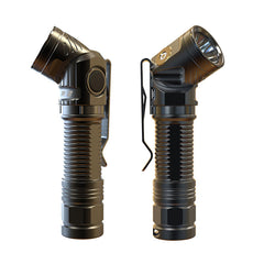 Rofis R2 L2 U3 700LM Head Rotation EDC LED Flashlight Headlamp