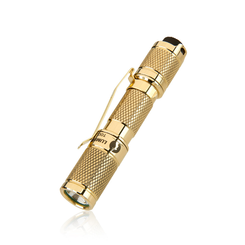 LUMINTOP Copper  Brass Tool AAA Special Mini Keychain EDC Flashlight