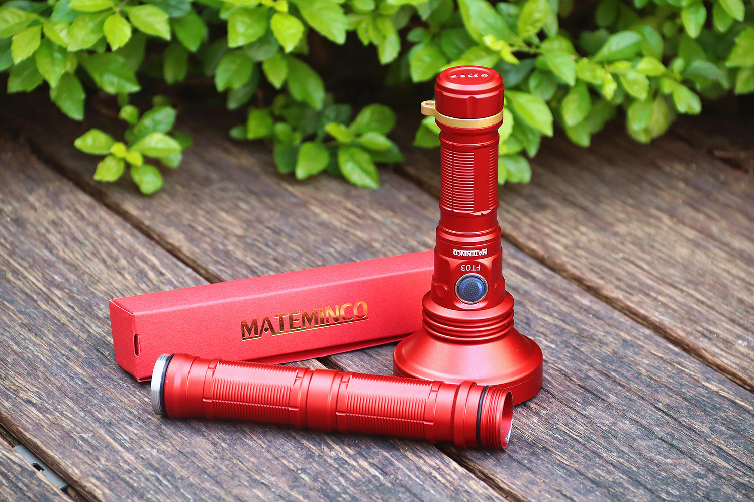 MATEMINCO FT03 SFH55 10020lm 587m 21700 LED Flashlight