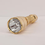 Brass/SS  Astrolux C8 SST40/XP-L HI 1300lm 7/4modes A6 Driver EDC Tactical Flashlight