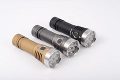 Fireflies E07 7x SST20/Nichia/XPL HI 6900LM 21700 Flashlight With Anduril UI