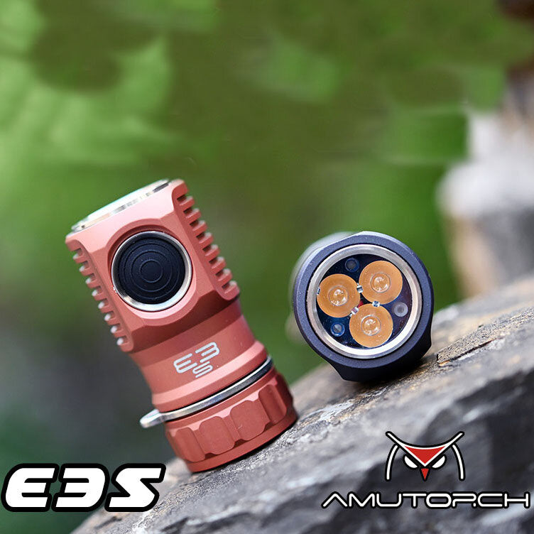 AMUTORCH E3S SST20 3000LM 20350 EDC Flashlight