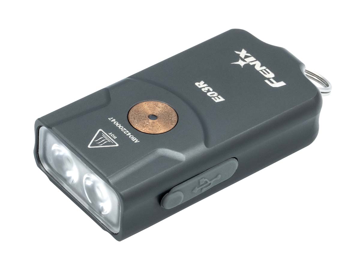Fenix E03R 260 Lumens USB-C Rechargeable LED Keychain Keylight Flashlight