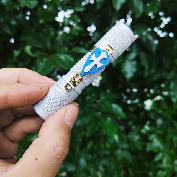 Nealsgadgets Glow Cross Shield Clip Gasket FW3A For Flashlight Blade