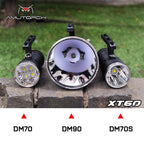 Amutorch DM90 SBT90.2 6000lm 2474m Thrower LED Flashlight