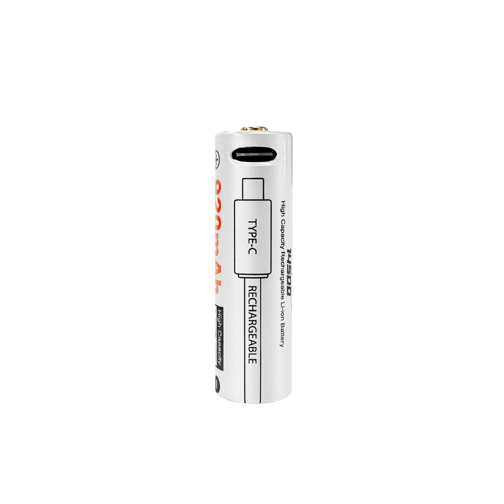 Lumintop 14500 920mah USB Type-C Rechargeable Li-ion Battery – Nealsgadgets Lumintop 14500 920mah USB Type-C Rechargeable Li-ion Battery – Nealsgadgets