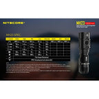 Nitecore MH23 CREE XHP35 HD 1800 Lumens Rechargeable LED Flashlight