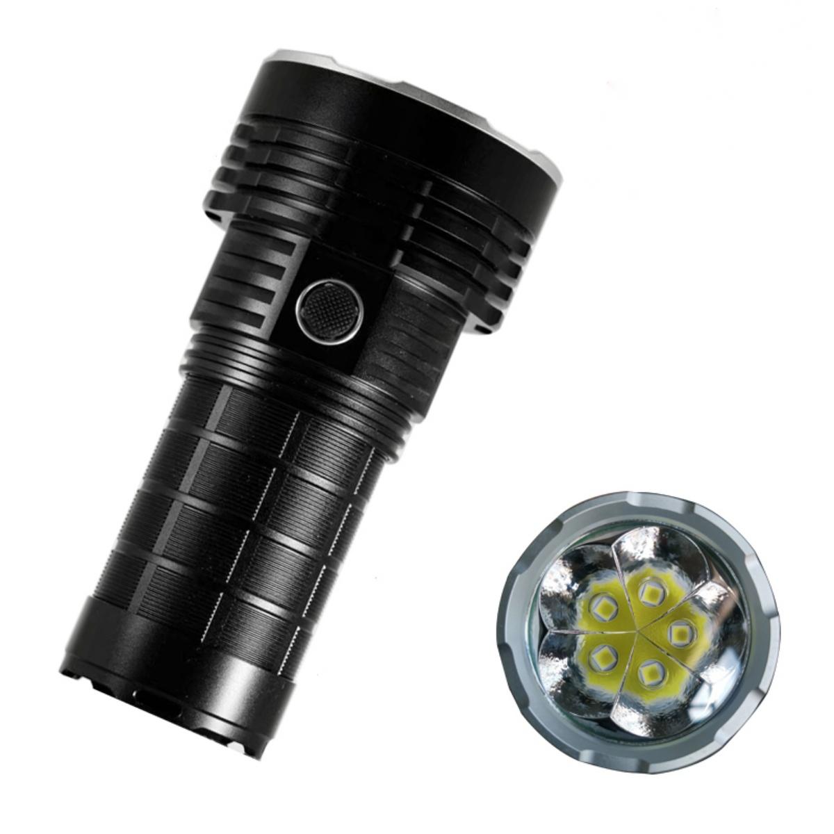 HaikeLite HK05 5*SFN60 30000lm 1000m Thrower Flood LED Flashlight