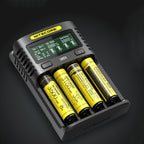 NITECORE UMS4  LCD Screen 4 slots USB Battery Charger 18650/21700