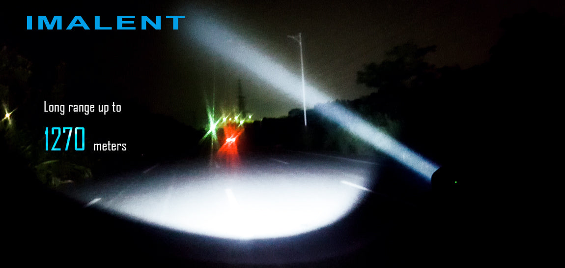 IMALENT R70C XHP70.2 6500 Lumens 1270m Search Light LED Flashlight