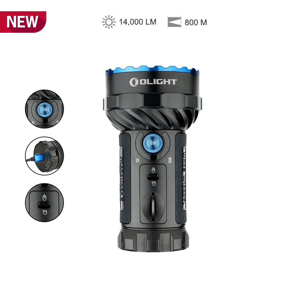 OLIGHT MARAUDER 2 14000lm OSRAM KW CULPM1.TG Monster Flashlight