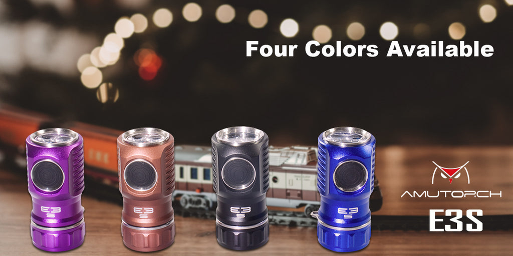 AMUTORCH E3S SST20 3000LM 20350 EDC Flashlight