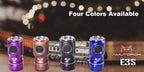 AMUTORCH E3S SST20 3000LM 20350 EDC Flashlight
