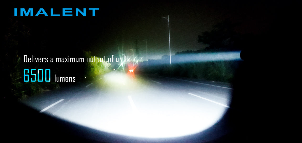 IMALENT R70C XHP70.2 6500 Lumens 1270m Search Light LED Flashlight
