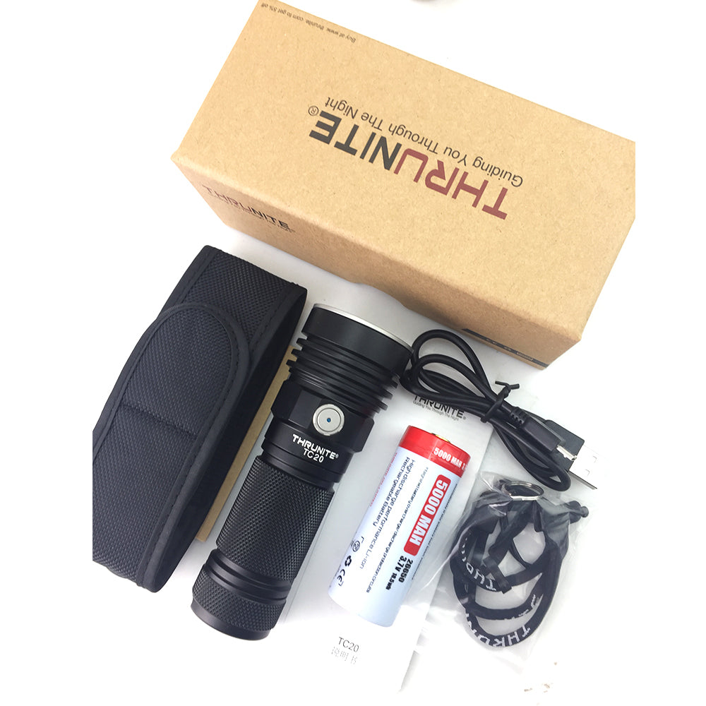 ThruNite TC20 XHP70.2 3800 Lumen Flashlight.