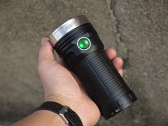 Amutorch DM70 4x XHP70.2 18000lm 518m Tiny Monster Flood LED Flashlight