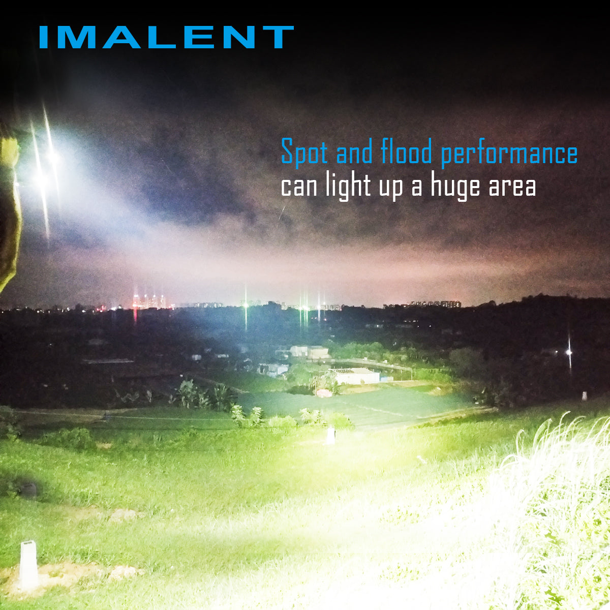 IMALENT MS12 53000 Lumens 12 CREE XHP 70 LED Flashlight.