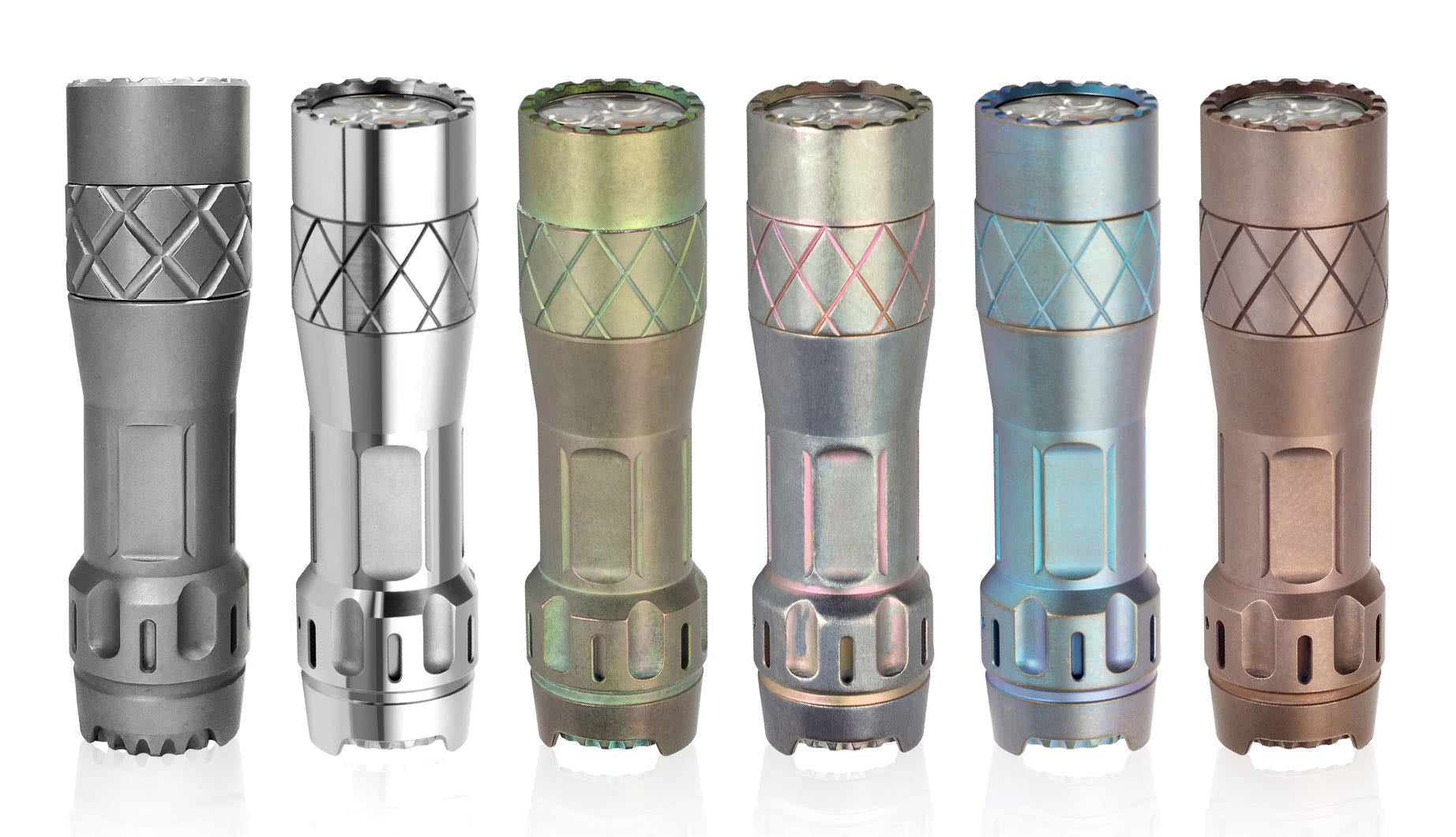 LUMINTOP LM10 10th Anniversary Titanium Flashlight