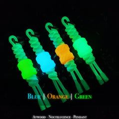 BIJITAC MU1 Glow ATWOOD Lanyard EDC Keychain Pendant Knife Beads